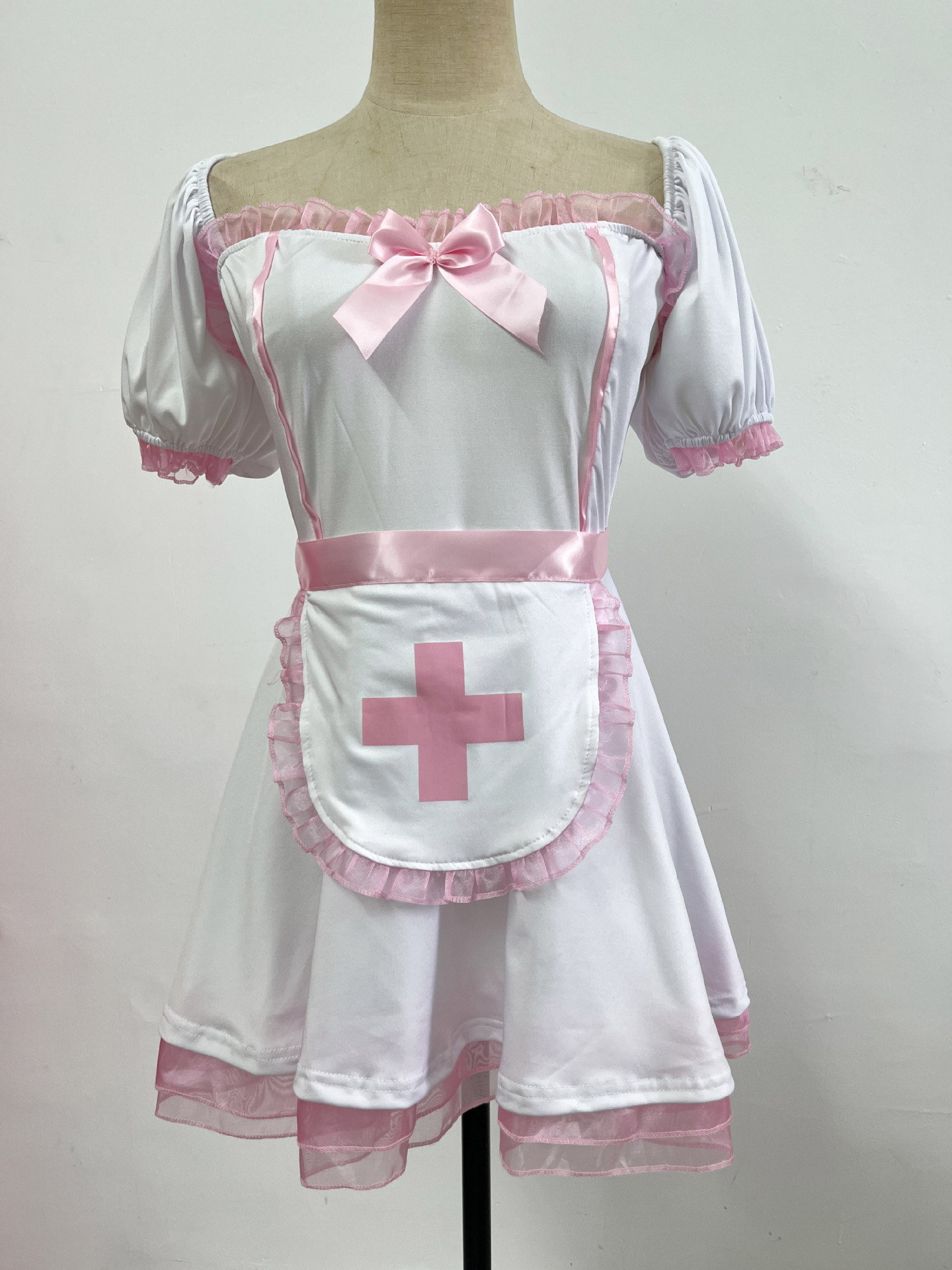 Womens Anime Cosplay Costume - Lolita Nurse Style Dress